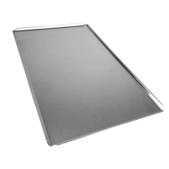 GASTRO 1/1 bakplaat - 4 boorden 45&deg; open hoeken