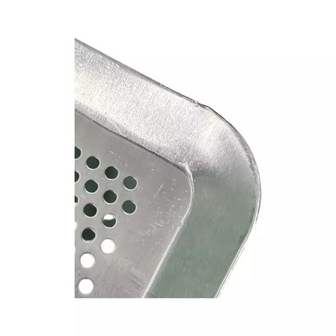 40/60 bakplaat - 4 boorden gestanst 45&deg;