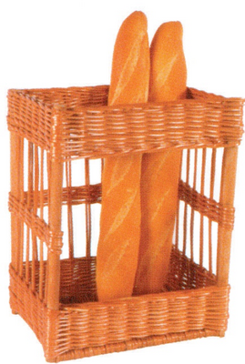 Rieten mand voor stokbroden